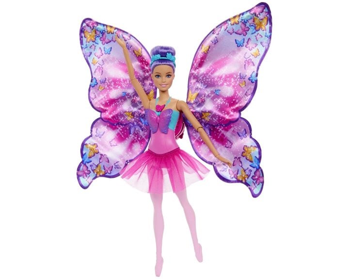 Mattel Barbie Dance And Flutter Doll Κούκλα HXJ10