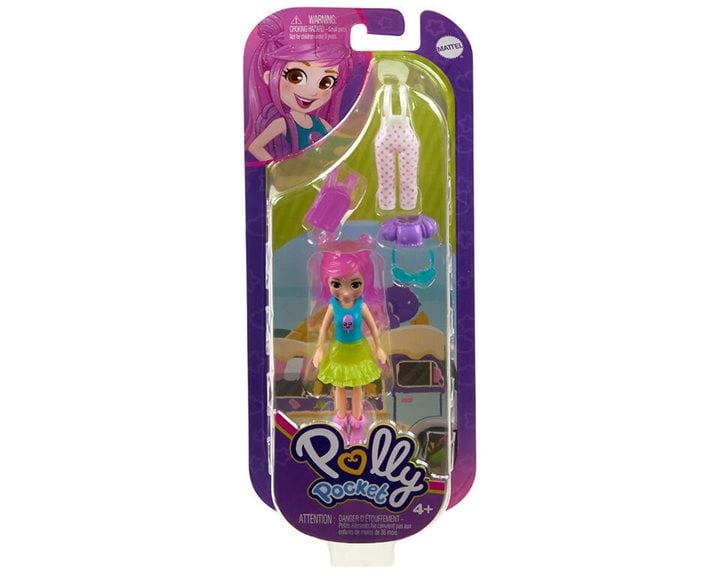 Mattel Polly Pocket Κούκλα Με Αξεσουάρ Μόδας Mini Pack 1 - Margot Fashion HNF50 / HRD59