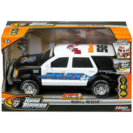 Nikko Road Rippers Rush and Rescue Police SUV