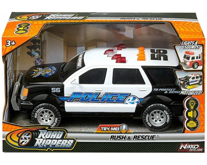 Nikko Road Rippers Rush and Rescue Police SUV