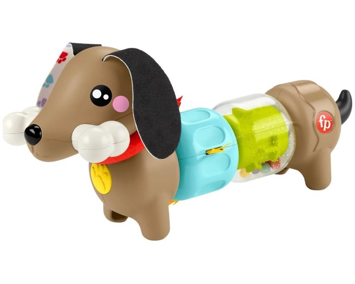 Mattel Fisher-Price FP Pets Click & Spin Σκυλάκι Δραστηριοτήτων Εκπαιδευτικό Παιχνίδι HTW91
