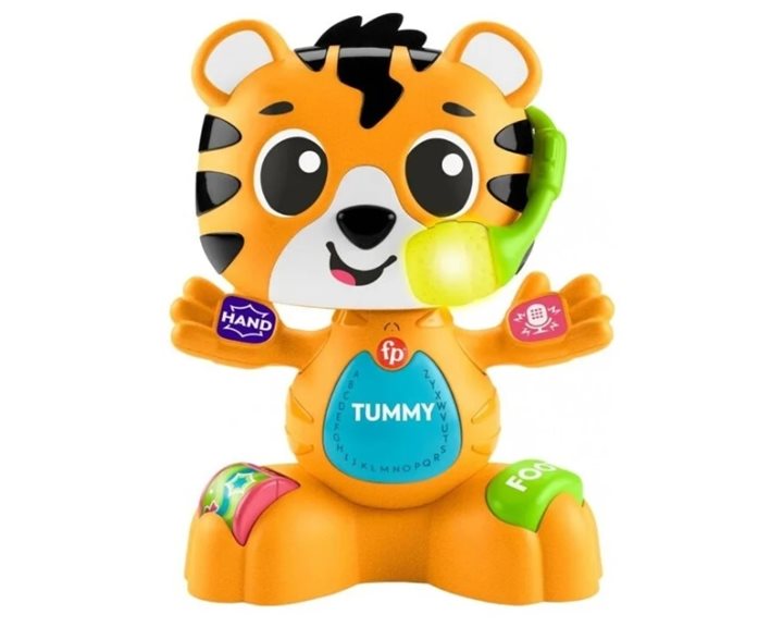 Mattel Fisher-Price Link Squad Bop & Groove Τίγρης Ο Τραγουδιστούλης HYL08