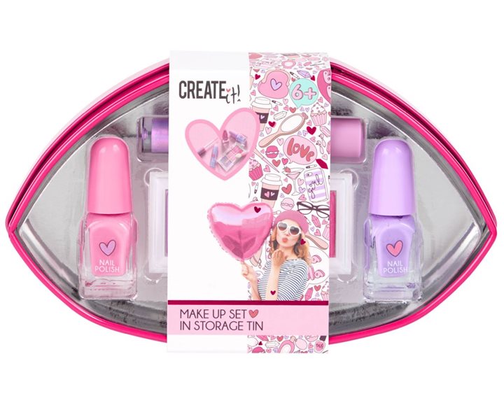Creatit! Love Makeup Set σε Μεταλλική Θήκη 84593