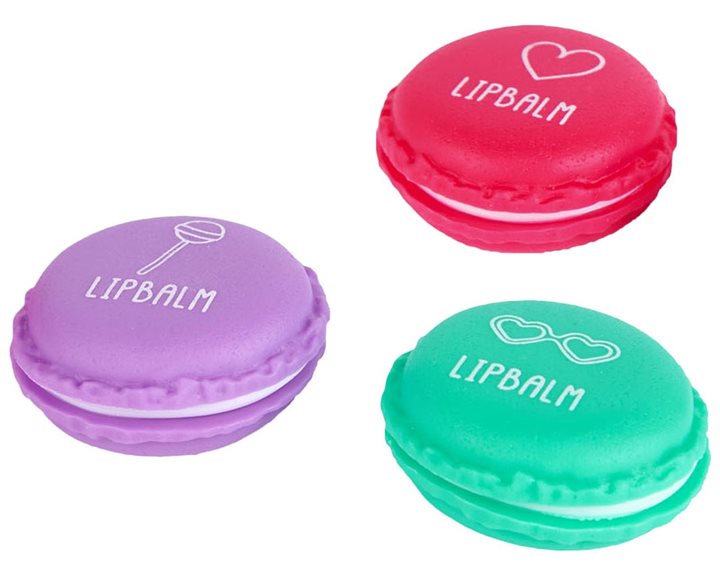 Creatit! Candy Lip Balm Macaron σετ 3τμχ 84844