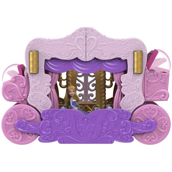 Mattel Disney Princess - Άμαξα - Καστράκι (2 Σε 1) HWX17