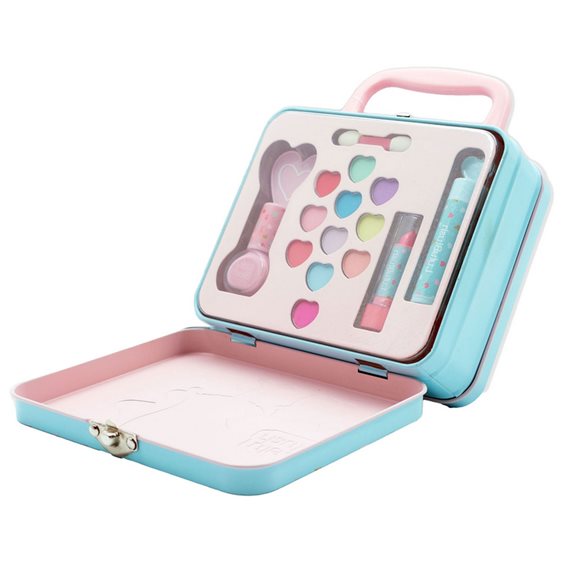 Lulu Blush Makeup set σε Μεταλλική Θήκη Βαλιτσάκι 84951