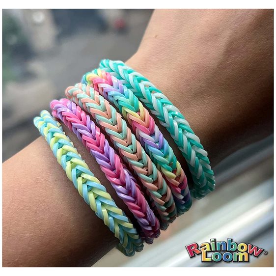 Rainbow Loom Pastel Treasure Box (B0336)
