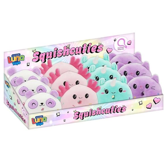 Λούτρινο Μπελόκ 10εκ Squishcuties 4σχ 000622761