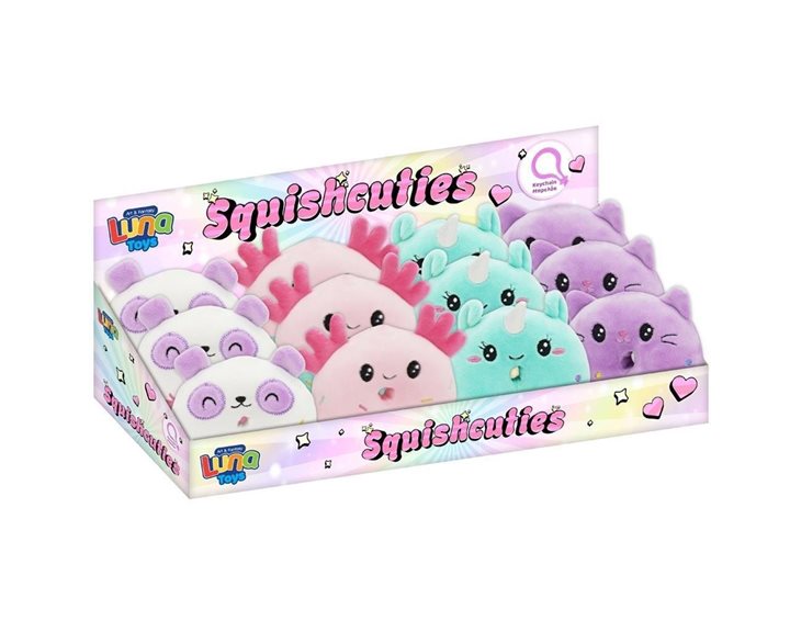 Λούτρινο Μπελόκ 10εκ Squishcuties 4σχ 000622761