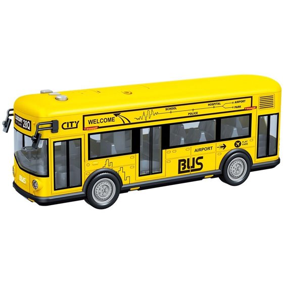 Λεωφορείο 1/14 Friction 30Χ13Χ16.5εκ με ήχο και φως 000622791