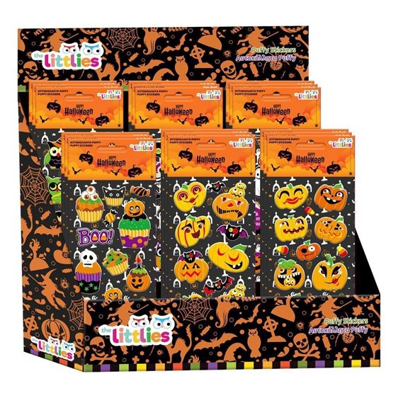 Αυτοκόλλητα Halloween 10x22εκ Puffy 12σχ 000647063