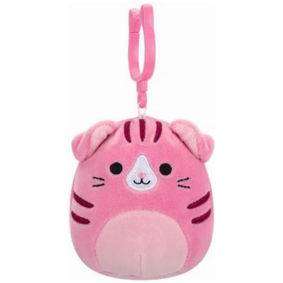 Jazwares Squishmallows Λούτρινα Μπρελόκ 9εκ. W7A 6σχ