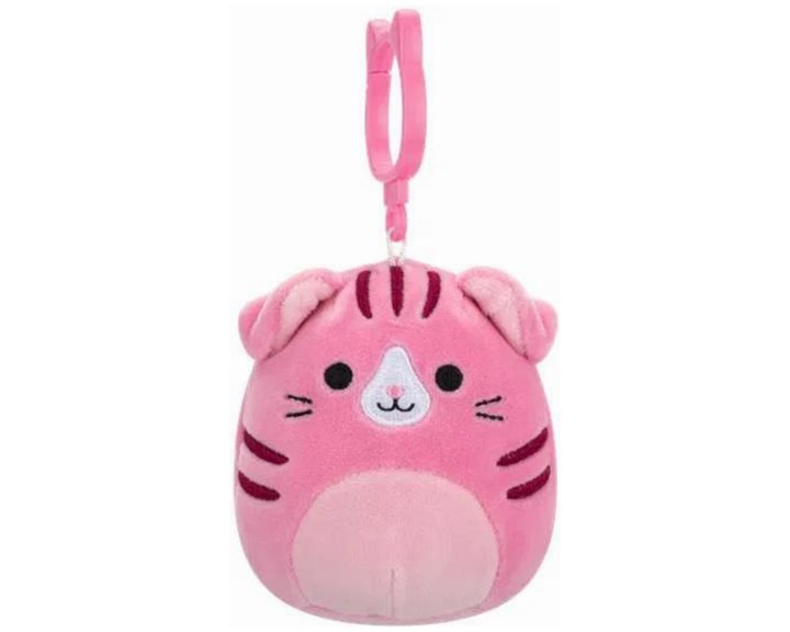 Jazwares Squishmallows Λούτρινα Μπρελόκ 9εκ. W7A 6σχ