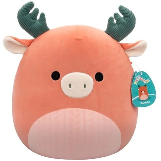 Jazwares Squishmallows Λούτρινα 30.5εκ. Με Ανάγλυφο Μοτίβο W6 6σχ