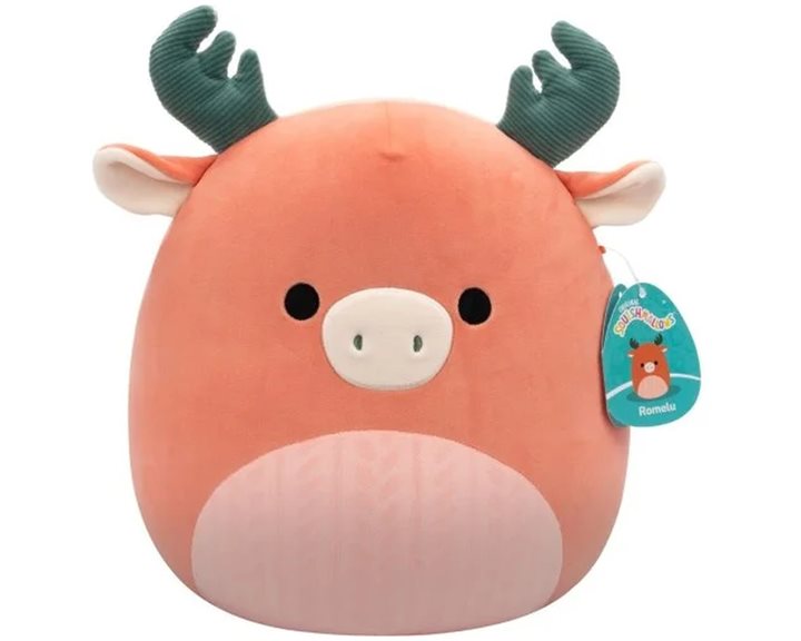 Jazwares Squishmallows Λούτρινα 30.5εκ. Με Ανάγλυφο Μοτίβο W6 6σχ