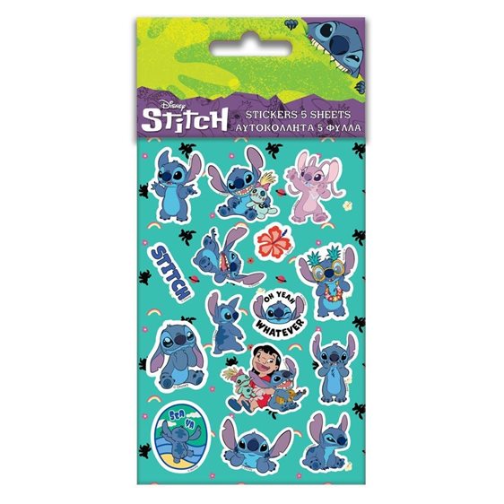 Αυτοκόλλητα 8x12 Lilo and Stitch 000564613