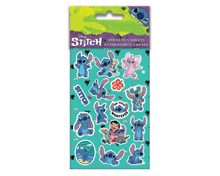 Αυτοκόλλητα 8x12 Lilo and Stitch 000564613