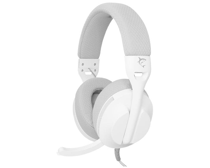 WHITE SHARK GAMING HEADSET GH-2440 FOR PC/PS4/PS5/XBOX/MAC WHITE-GREY