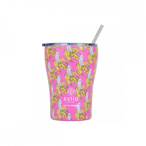 Estia Θερμός Coffee Mug Banana Swirl 350Ml