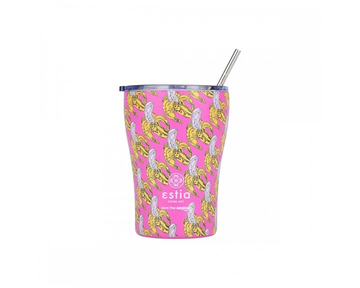 Estia Θερμός Coffee Mug Banana Swirl 350Ml