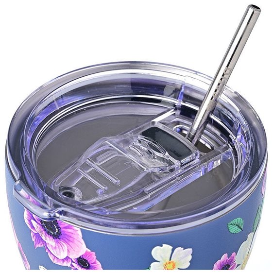Estia Θερμός Coffee Mug Garden Blue 350Ml