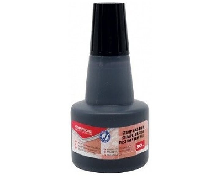 Μελάνι για Ταμπόν Σφραγίδας 30ml Μαύρο 18143011-05
