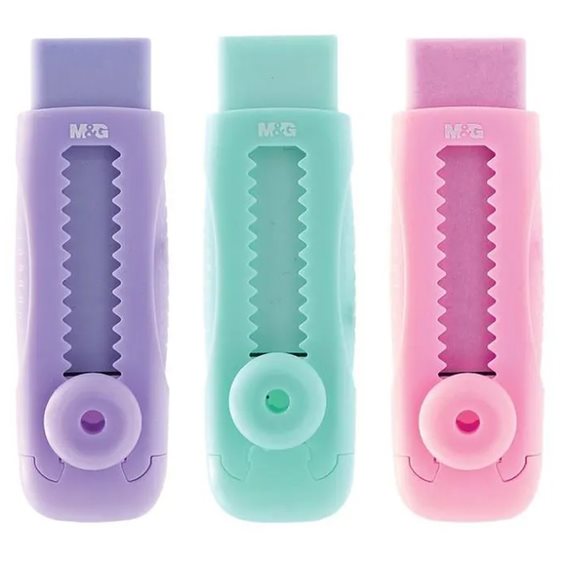 Γόμα MG Sliding R U Serious Pastel Colors AXPQ4277