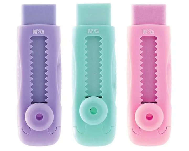 Γόμα MG Sliding R U Serious Pastel Colors AXPQ4277