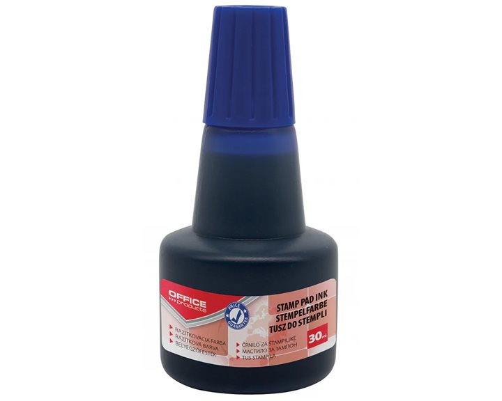 Μελάνι για Ταμπόν Σφραγίδας 30ml Μπλε 18143011-01