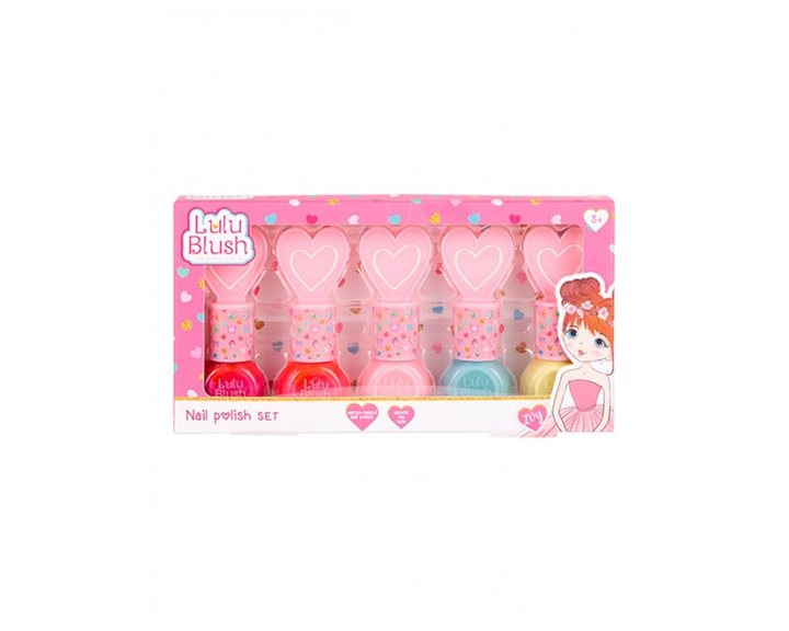 Lulu Blush Nail Polish Set 84957