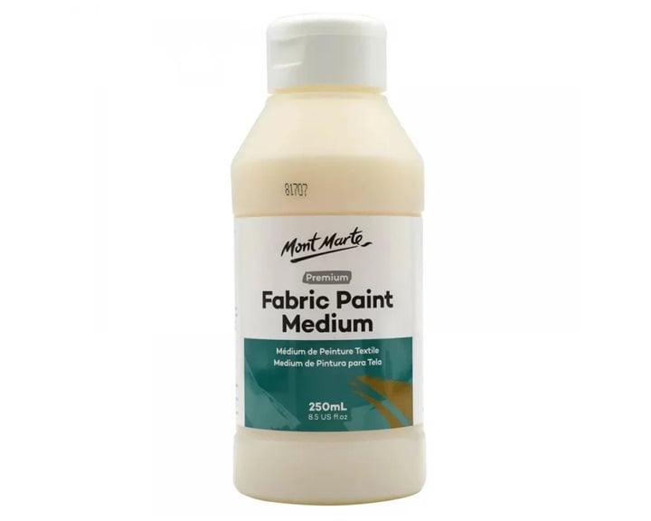 Mont Marte 250ml Fabric Paint Medium