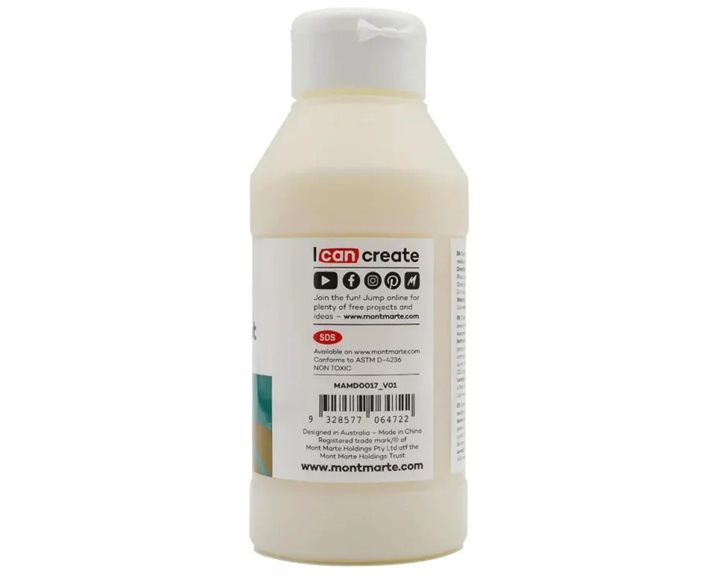 Mont Marte 250ml Fabric Paint Medium