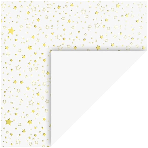 Χαρτόνι 50χ70εκ. 220γρ. XMas Foil Αστέρια