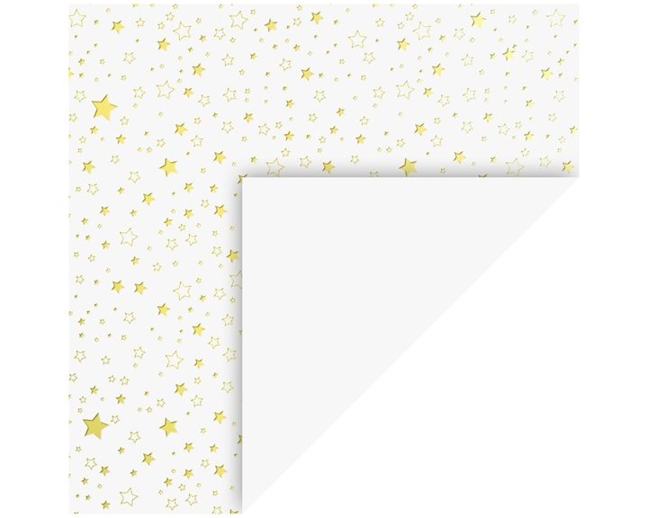 Χαρτόνι 50χ70εκ. 220γρ. XMas Foil Αστέρια