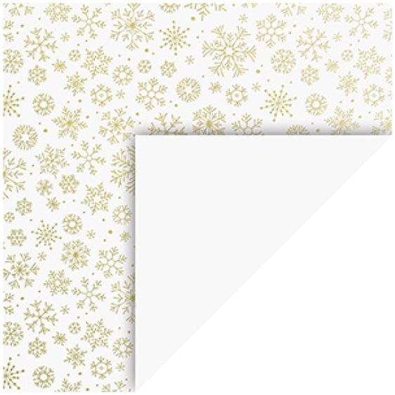 Χαρτόνι 50χ70εκ. 300γρ. XMas Foil Νιφάδες