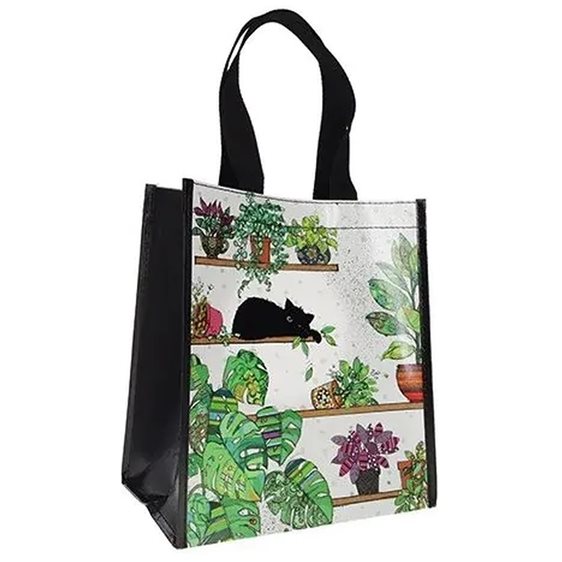 Τσάντα Market Kiub 26x31cm Plantes