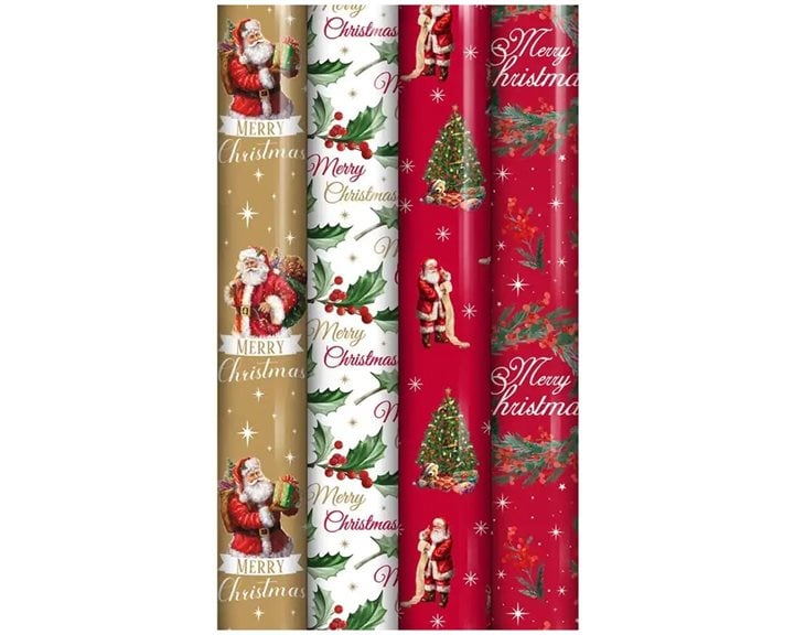 Χαρτί Περιτυλίγματος Ρολό 70x400  Xmas Trad.