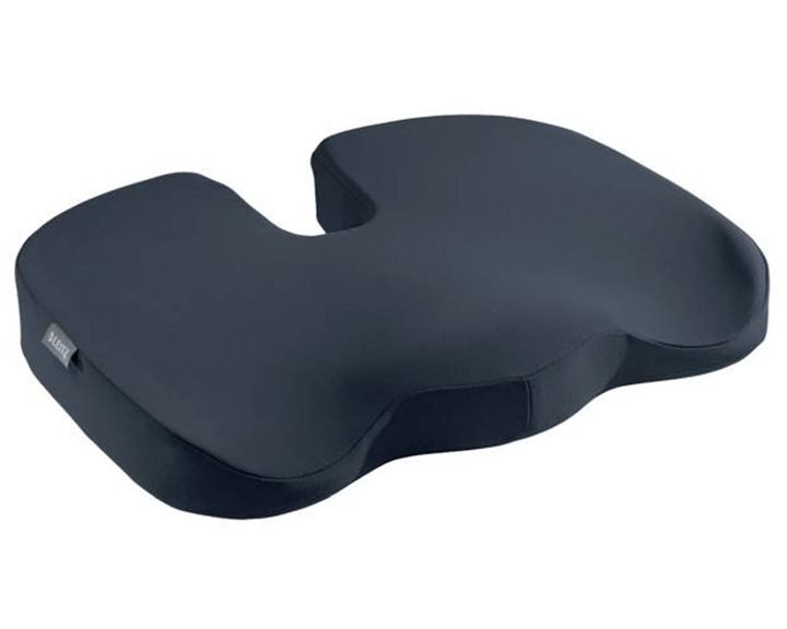 Leitz Ergo Cosy Ergonomic Seat Cushion 5284 Foam Washable 455 x 75 x 355 mm Grey