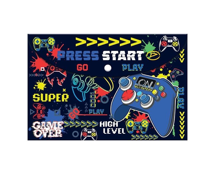 Φάκελος με Κουμπί Α4 MUST GAME