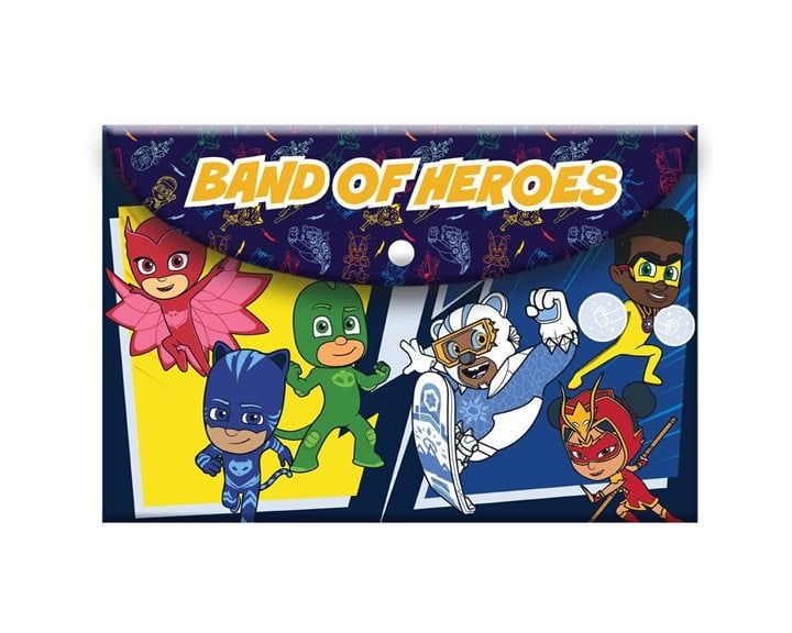 Φάκελος με Κουμπί Α4 PJMASKS