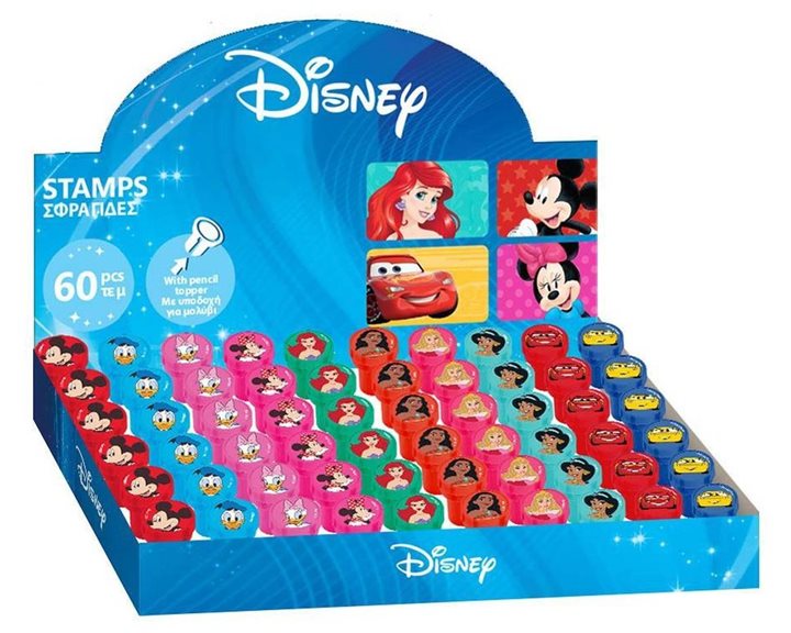 ΣΦΡΑΓΙΔΑ MICKEY,CARS,MINNIE,PRINCES