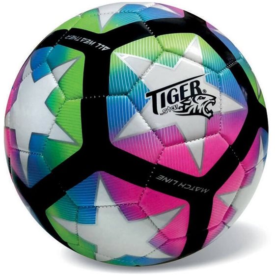 Μπάλα Ποδοσφαίρου New Match Line Soccer Ball Fluo Multicolour
