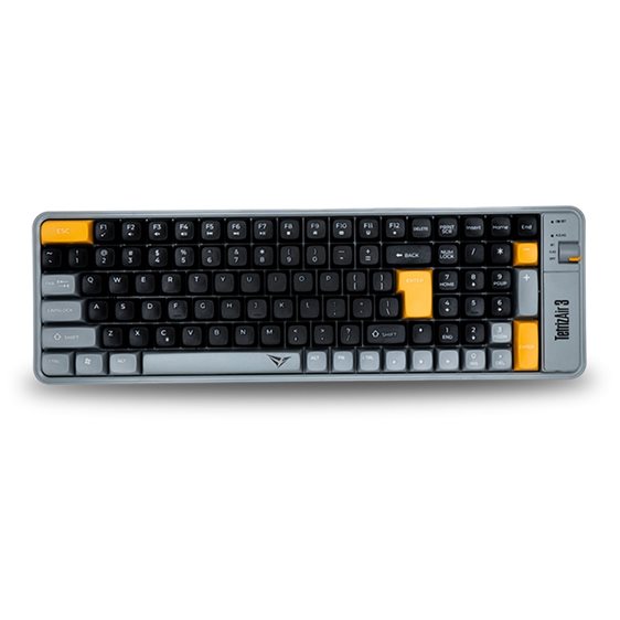 ALCATROZ BT5.3/2.4G MULTI-DEVICE RECHARGEABLE KEYBOARD TETRIZ AIR 3 AUTUMN BLACK