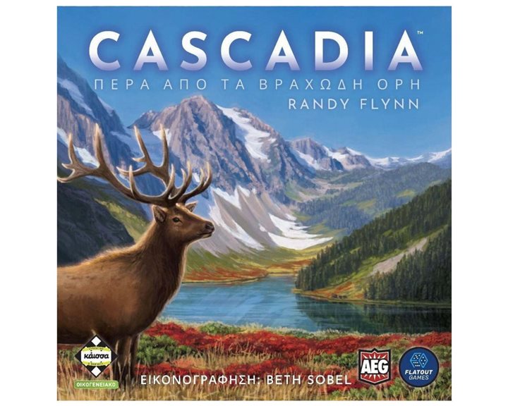Kaissa Επιτραπέζιο Παιχνίδι Cascadia για 1-4 Παίκτες 10+ Ετών KA114374