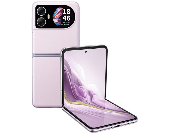 BLACKVIEW HERO 10 (12GB+256GB) NFC FLIP SMARTPHONE ANDROID 14 SAKURA PURPLE