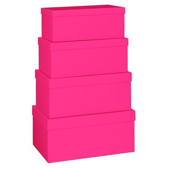 Stewo Κουτί Δώρου 23χ35χ16.5cm Φούξια