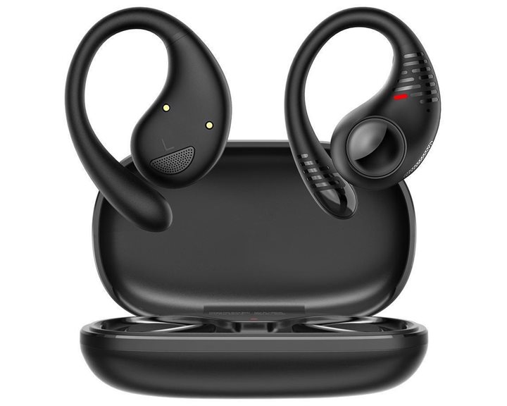 BLACKVIEW BT5.3 ENC+MIC NOISE REDUCTION AIRBUDS 10 WITH CHARGING DOCK BLACK