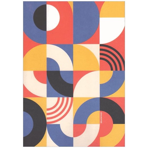 Τετράδιο Καρφίτσα 17x24 64σελ. Bauhaus