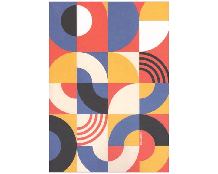Τετράδιο Καρφίτσα 17x24 64σελ. Bauhaus
