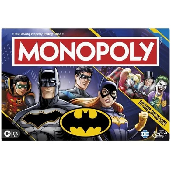Hasbro DC The Batman Monopoly Batman Επιτραπέζιο Παιχνίδ